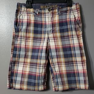 Tommy Hilfiger Boy Plaid Shorts Size 18